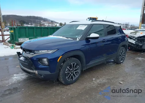 2022 Chevrolet Trailblazer Fwd Activ from USA, damaged, VIN KL79MVSL4NB119727